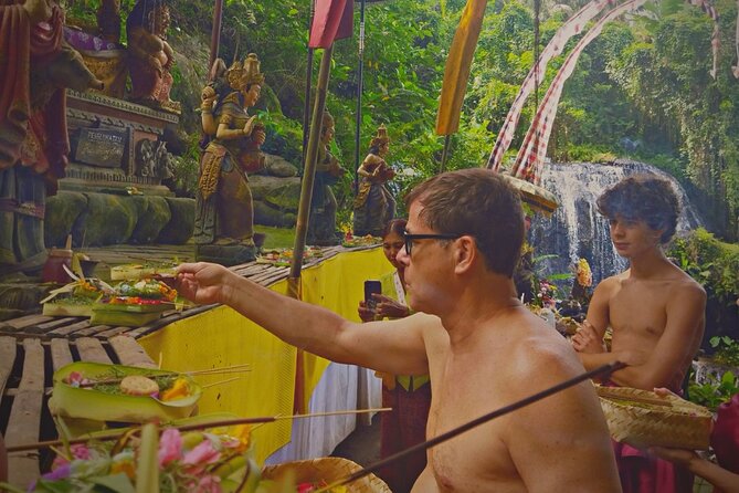 Transformative Journey of Holistic Self-Discovery - Sebatu Holy Waterfall Temple: purification with a quieter tone