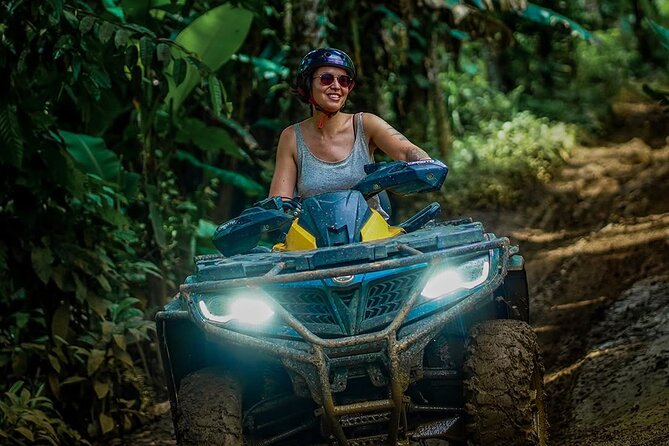 Ubud ATV Alasan Adventure Waterfall Gorilla Cave & Cretya Pool - Stop 2: Alasan Adventures ATV Ride Toward Gorilla Face Cave