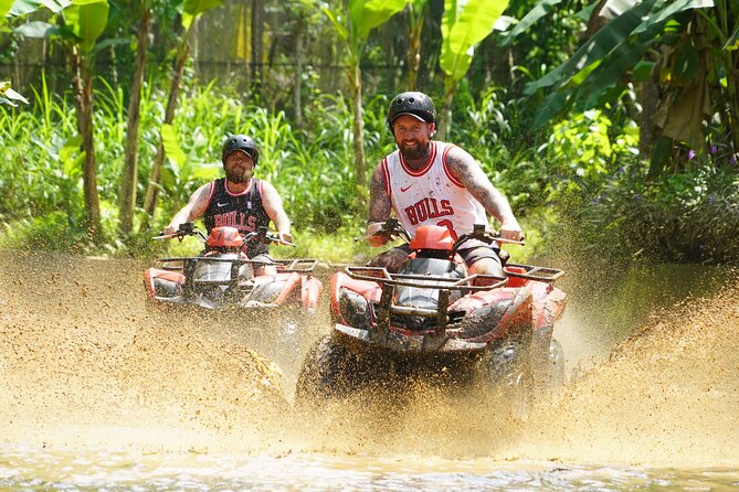 Ubud ATV Quad Bike and Snorkeling at Blue Lagoon Beach - ATV quad riding in Ubud: more than just a dirt loop