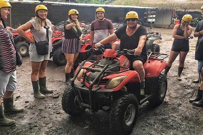Ubud ATV Quad Bike, Monkey Forest and Rice Terrace - The Ubud-area waterfall stop: short, photogenic, and sometimes swing-worthy