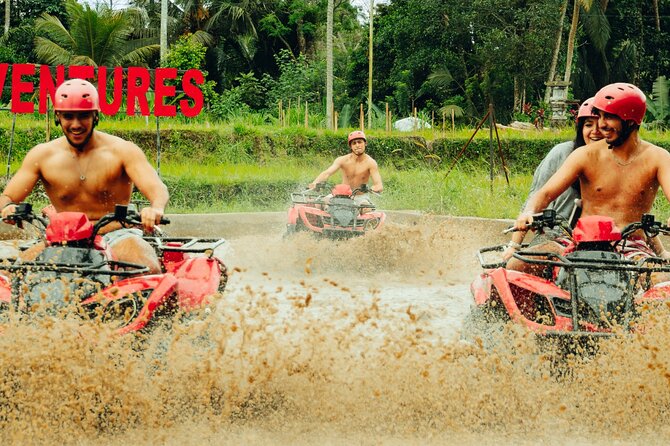 Ubud ATV Ride through River Jungle Rice Fields Puddles - What the Ayung River Rafting Adds After the ATV Gets You Dirty