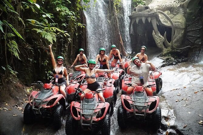Ubud ATV Ride with Waterfall, Dragon Cave & Lunch – 2 Hours - Donut Mud and river riding: the thrill part (and the mess)