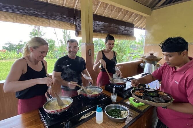 Ubud Cooking Class with Optional Market Visit Pickup Included - Cooking with a Patient Chef: Technique Over Guesswork