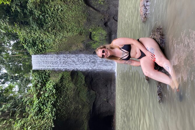 Ubud Day Tour - Private Ubud Tour Guide - Best Of Ubud Tour - Stop 5: Tegenungan Waterfall, views from above, and the short walk plan