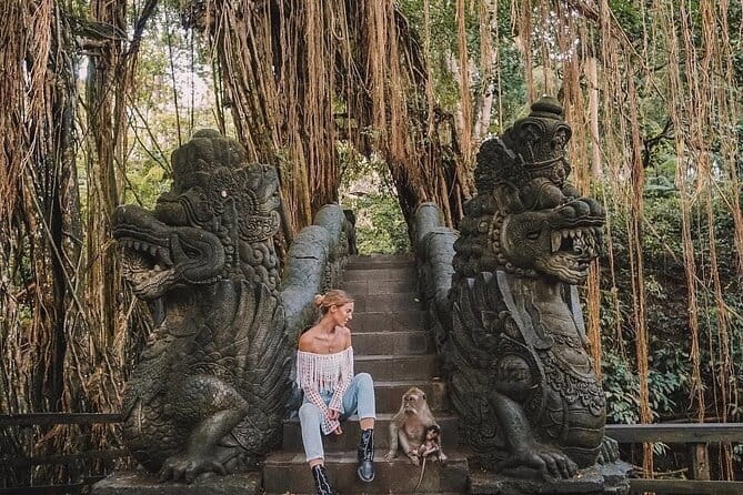 Ubud Jungle Swing - Monkey Forest - Water Temple - Waterfall - Price and What Your $45 Covers (Plus Entrance Fees)