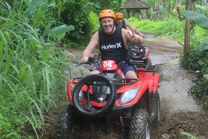 Ubud's Quad Bike - ATV Single Ride - Lunch, hot drink, and a hot shower that actually fixes the day