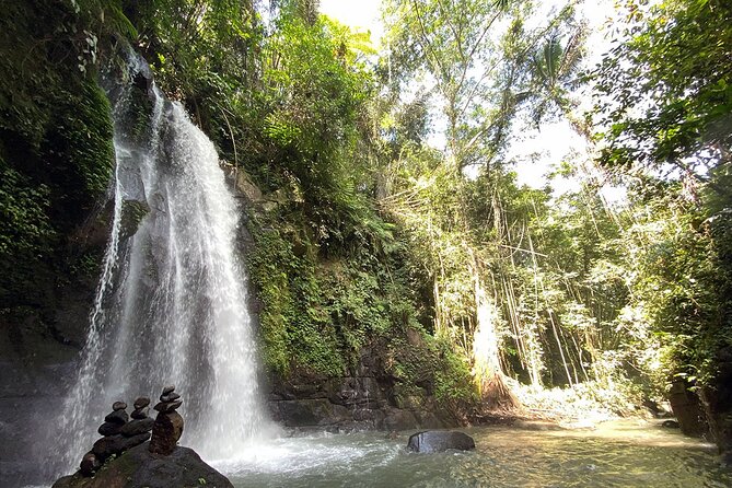 UBUD Spring Temple, Waterfall, Rice Terraces Private Tour - Stop 3: Ulu Petanu Waterfall—short time, big payoff