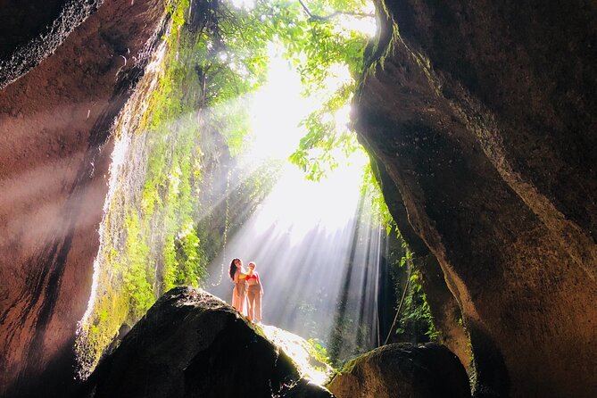 Ubud Temples, Waterfalls, Rice Terraces & Balinese Culture - Tukad Cepung Waterfall: Swim, Photos, and Rocky Footing