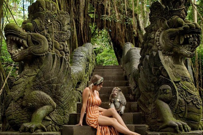 Ubud Tour with Swing, Temple, Monkey Forest, and Waterfall - Semar Kuning, Tohpati, Celuk, Mas: arts stops that don’t eat your whole day