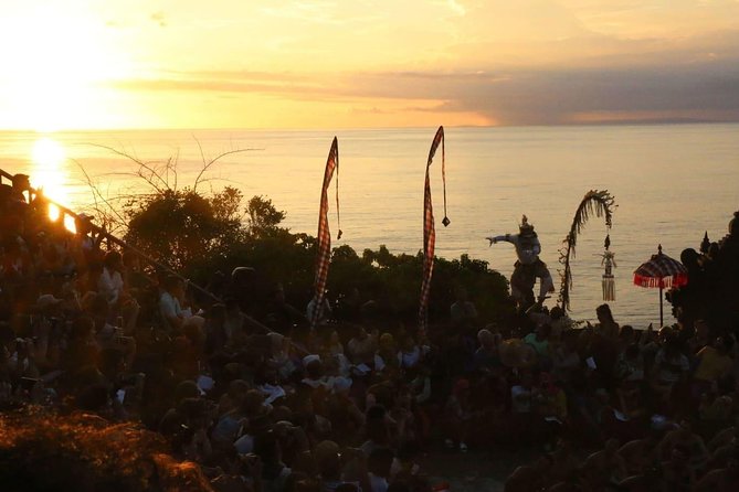 Uluwatu Temple Sunset and Kecak Fire Dance - Jimbaran Beach seafood dinner: candlelight BBQ, but timing can slip