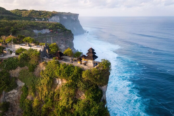 ️Uluwatu Temple Sunset & Kecak Fire Dance Tour - Uluwatu Temple at cliff height: sacred setting with real-world monkey rules