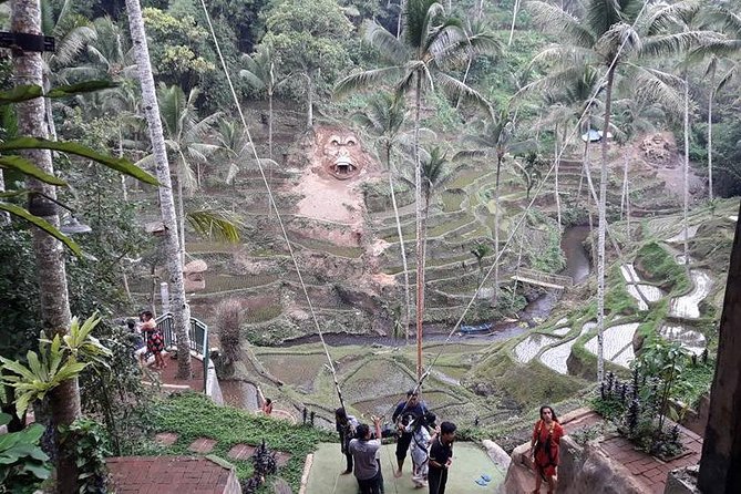 Water Rafting adventure with Jungle Swing & rice terraces - Lunch and the Real Timing of an 8-Hour Day