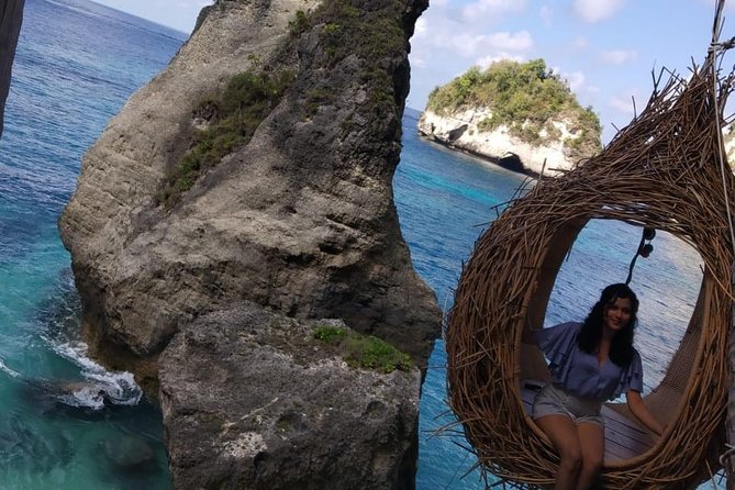 West And East Nusa Penida Tour,Depart From The Island of Bali - Paluang Cliff and Kelingking Beach: The Platform Views (and the Low-Tide Decision)